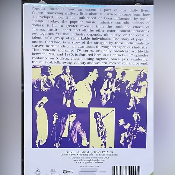 All You Need Is Love: The Story of Popular Music Poster & VCR Tape - Picture 5 of 9